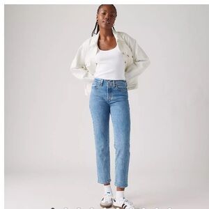 Levi’s wedgie straight high rise jean